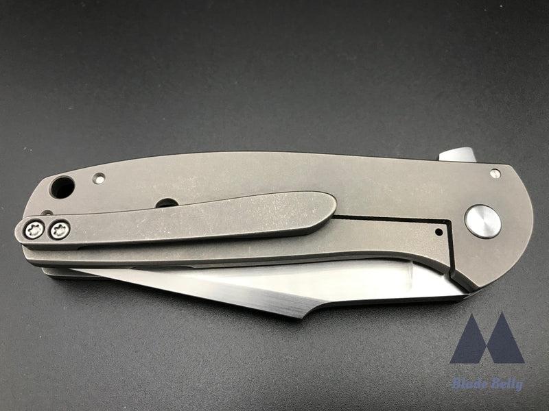 Ray Laconico Baby Bear - Hand Rub Satin Drop Point And Stonewashed Handles