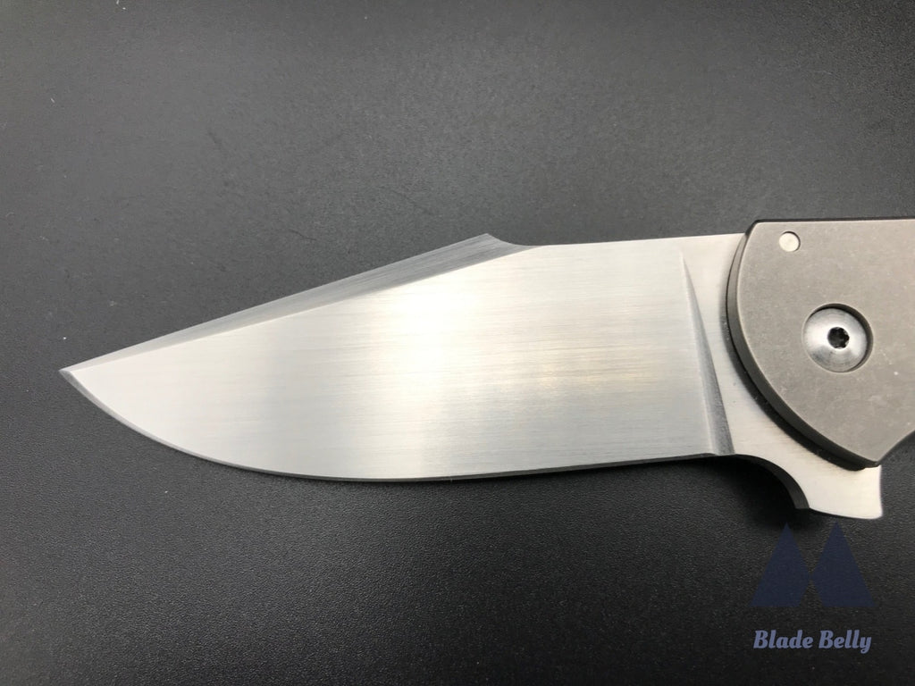 Ray Laconico Baby Bear - Hand Rub Satin Drop Point And Stonewashed Handles