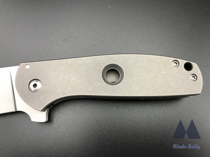 Ray Laconico Baby Bear - Hand Rub Satin Drop Point And Stonewashed Handles