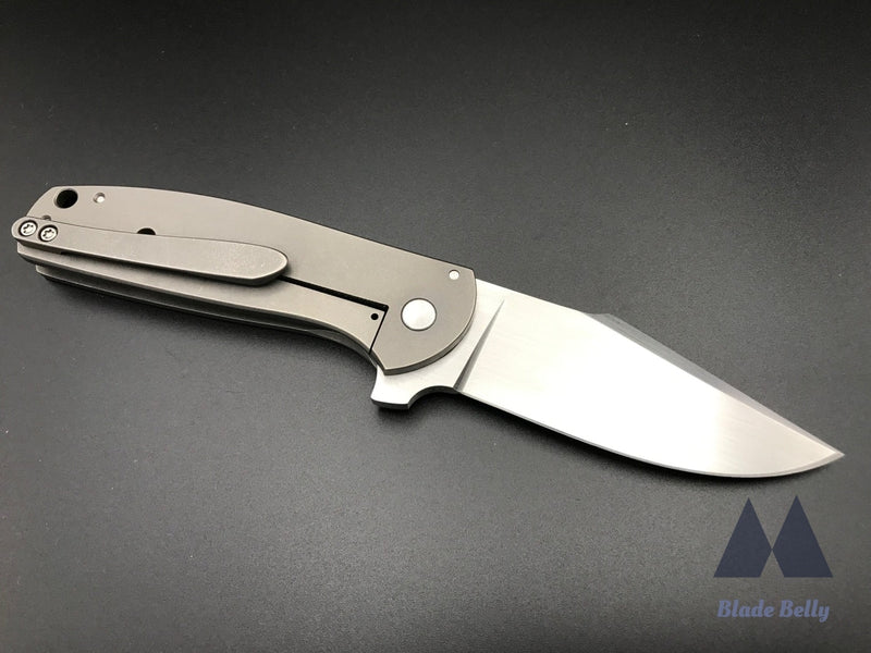 Ray Laconico Baby Bear - Hand Rub Satin Drop Point And Stonewashed Handles