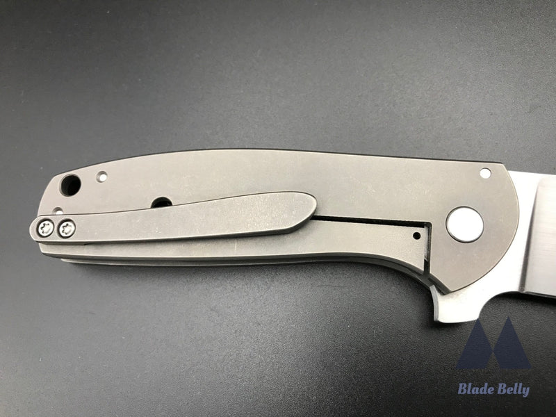 Ray Laconico Baby Bear - Hand Rub Satin Drop Point And Stonewashed Handles