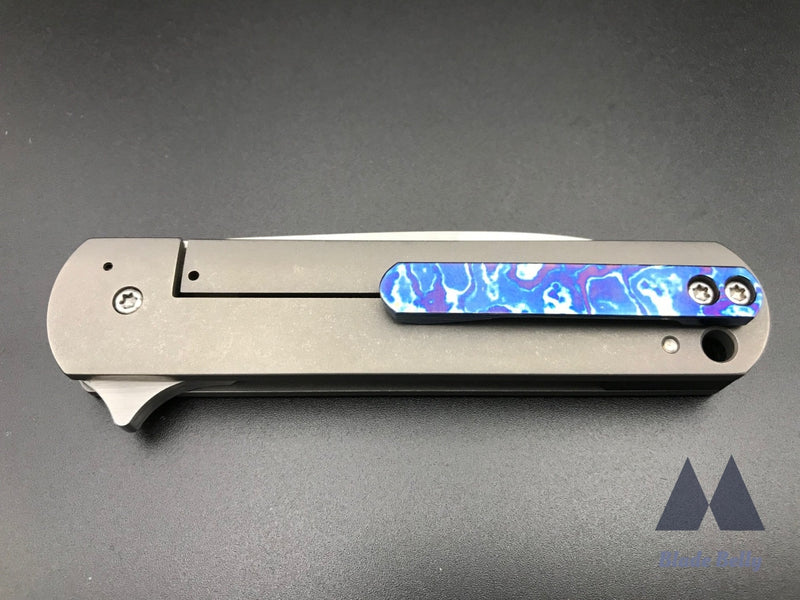 Ray Laconico Ezc - Hand Rub Compound Grind Drop Point And Stonewashed Handles