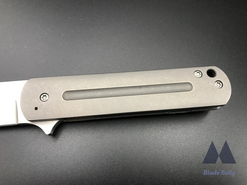 Ray Laconico Ezc - Hand Rub Compound Grind Drop Point And Stonewashed Handles