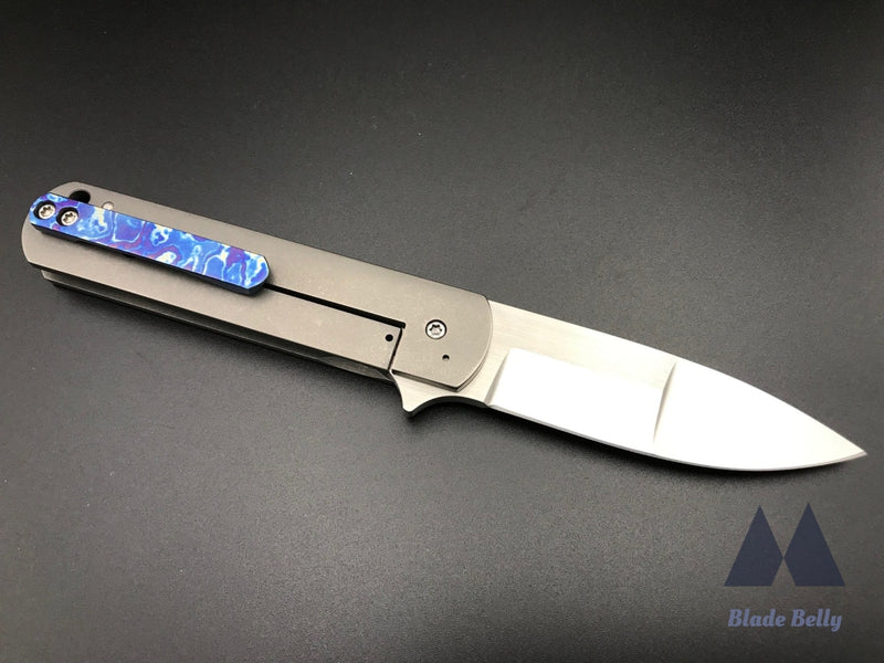 Ray Laconico Ezc - Hand Rub Compound Grind Drop Point And Stonewashed Handles