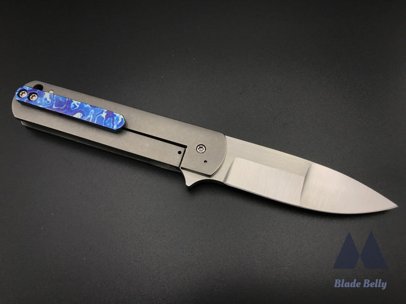 Ray Laconico Ezc - Hand Rub Compound Grind Drop Point And Stonewashed Handles