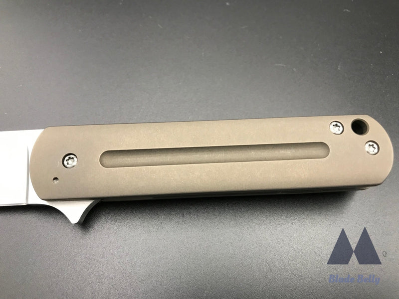 Ray Laconico Ezc - Hand Rub Satin Drop Point And Bronze Handles