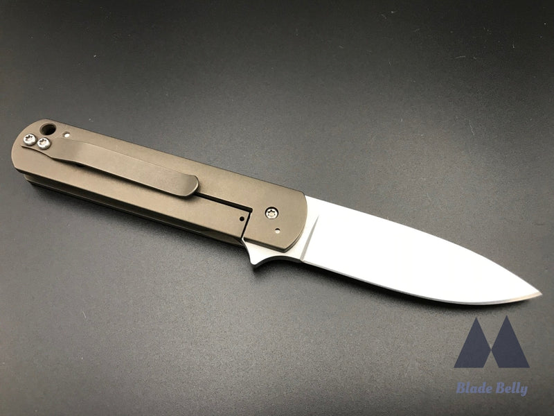 Ray Laconico Ezc - Hand Rub Satin Drop Point And Bronze Handles