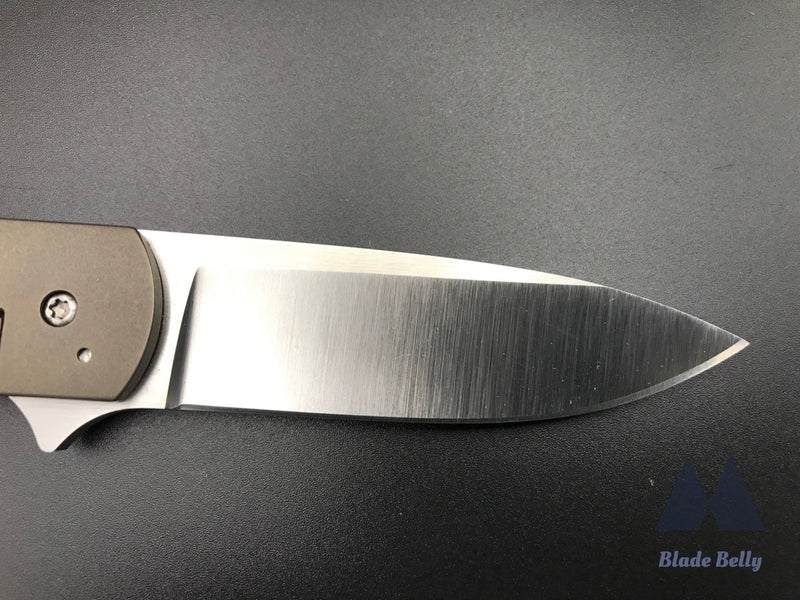 Ray Laconico Ezc - Hand Rub Satin Drop Point And Bronze Handles