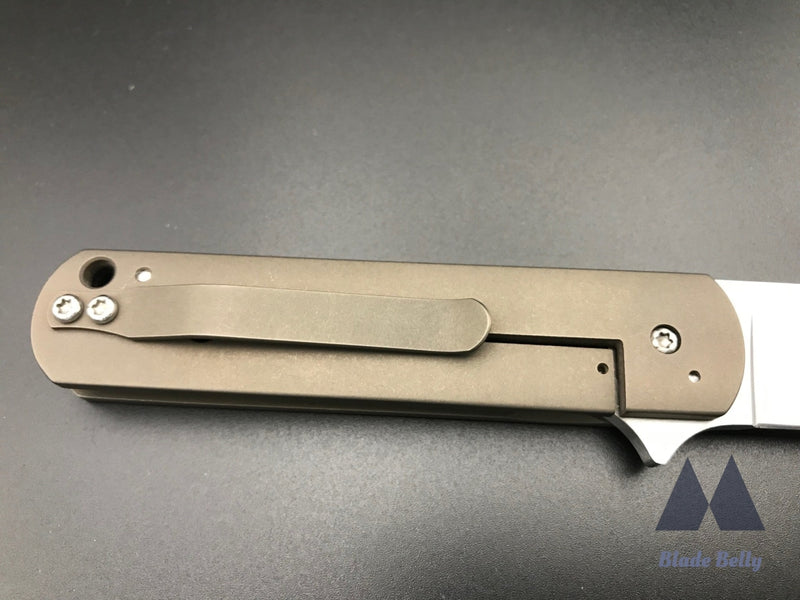 Ray Laconico Ezc - Hand Rub Satin Drop Point And Bronze Handles