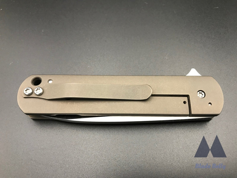 Ray Laconico Ezc - Hand Rub Satin Drop Point And Bronze Handles