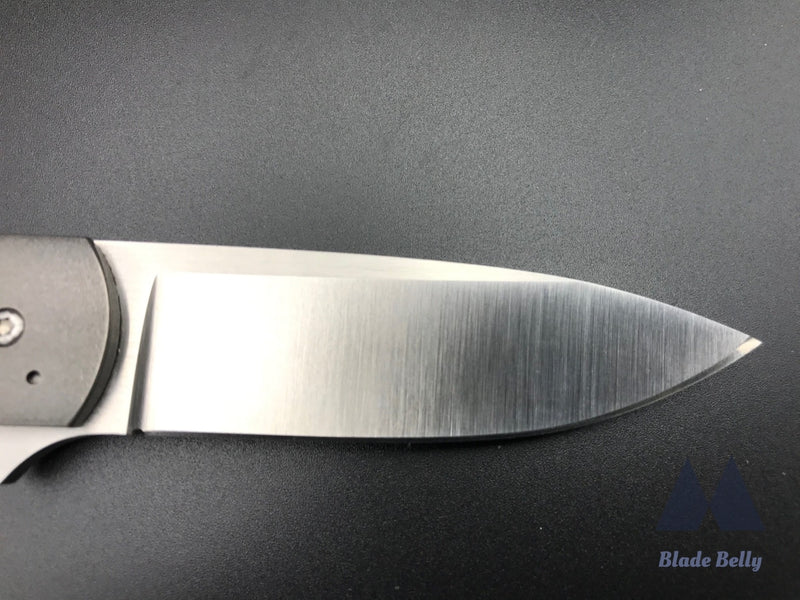 Ray Laconico Ezc - Hand Rub Satin Drop Point And Carbon Fiber Handles