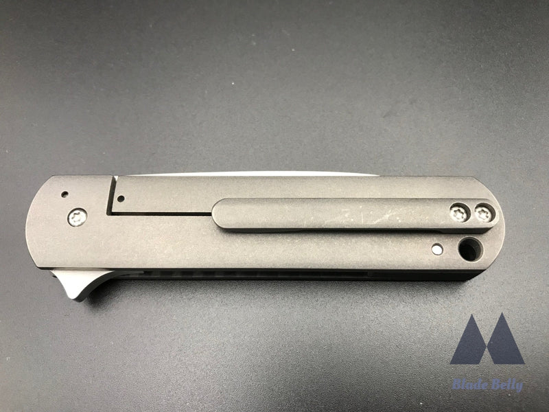 Ray Laconico Ezc - Hand Rub Satin Drop Point And Carbon Fiber Handles