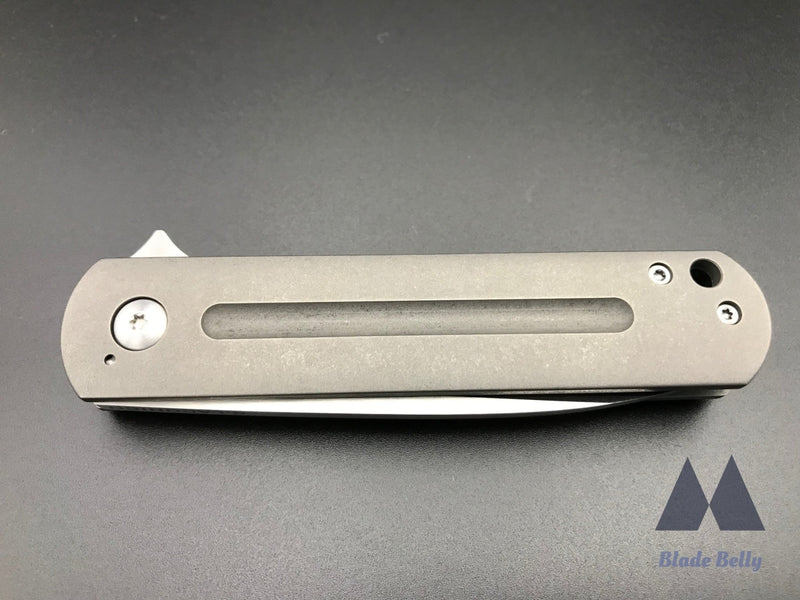 Ray Laconico Ezc - Hand Rub Satin Drop Point And Stonewashed Handles