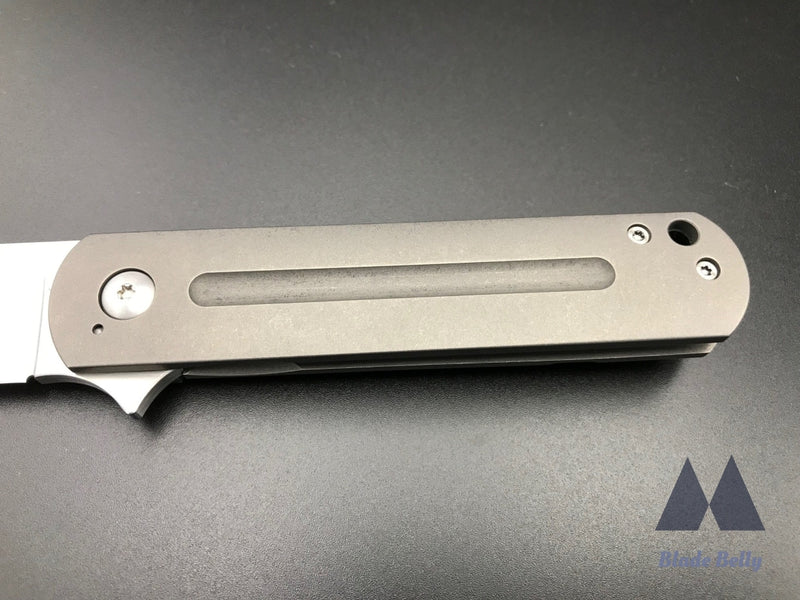 Ray Laconico Ezc - Hand Rub Satin Drop Point And Stonewashed Handles