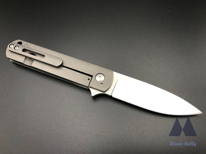 Ray Laconico Ezc - Hand Rub Satin Drop Point And Stonewashed Handles