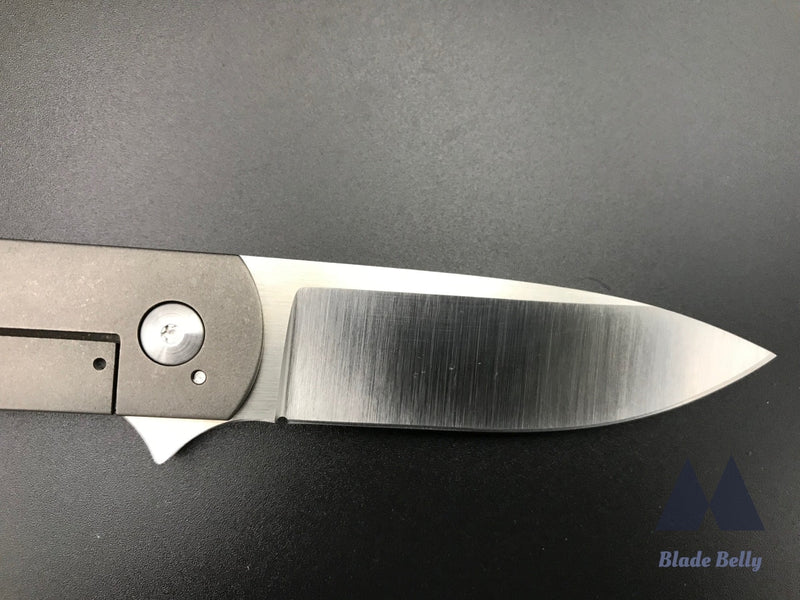 Ray Laconico Ezc - Hand Rub Satin Drop Point And Stonewashed Handles