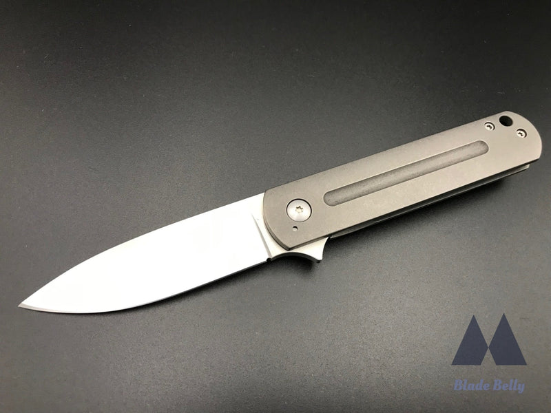 Ray Laconico Ezc - Hand Rub Satin Drop Point And Stonewashed Handles