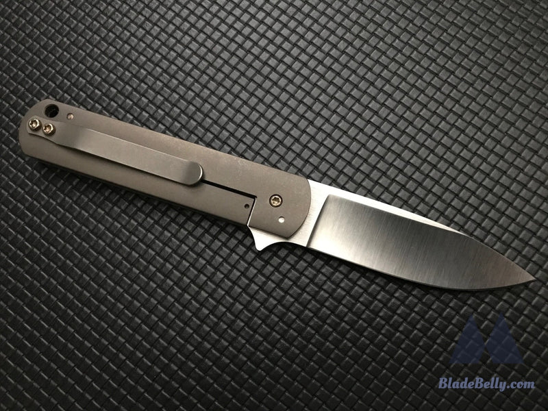 Ray Laconico Ezc - Satin Drop Point Bronze Handle & Hardware