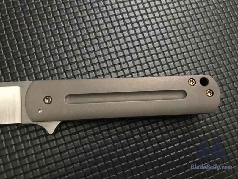 Ray Laconico Ezc - Satin Drop Point Bronze Handle & Hardware