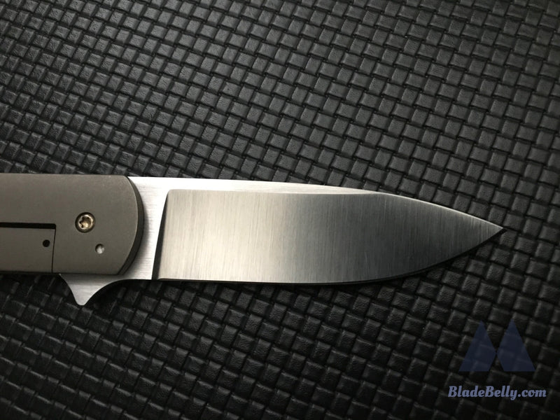 Ray Laconico Ezc - Satin Drop Point Bronze Handle & Hardware