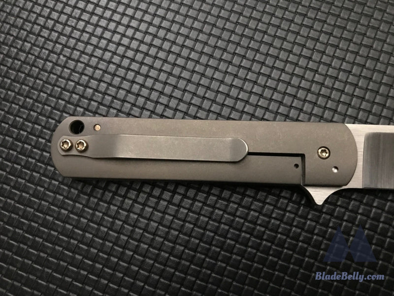 Ray Laconico Ezc - Satin Drop Point Bronze Handle & Hardware