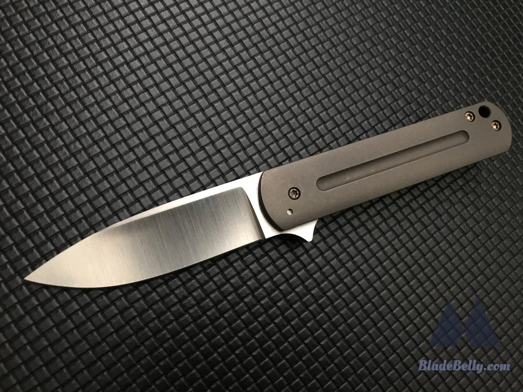 Ray Laconico Ezc - Satin Drop Point Bronze Handle & Hardware