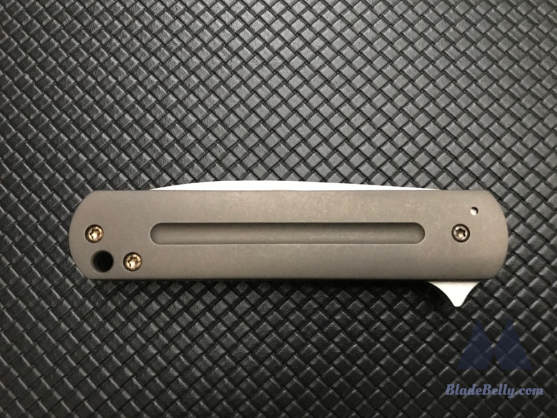 Ray Laconico Ezc - Satin Drop Point Bronze Handle & Hardware