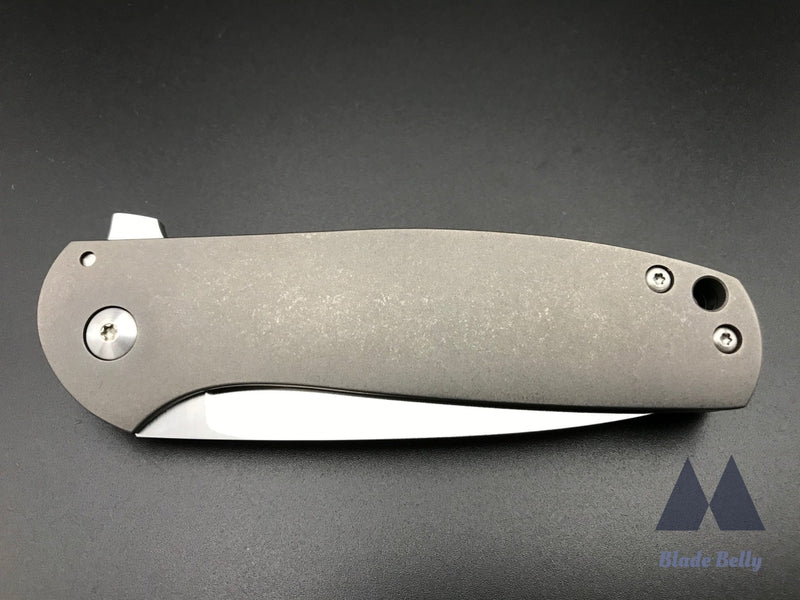 Ray Laconico Jasmine - Hand Rub Flat Grind W/ Stonewashed Handles And Timascus