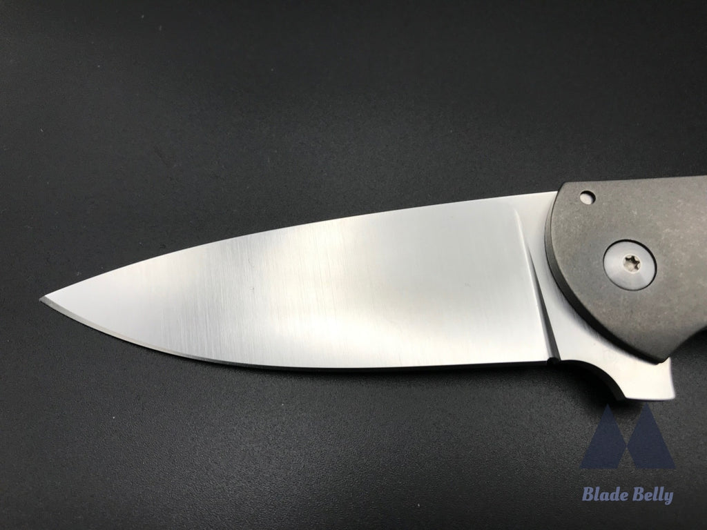 Ray Laconico Jasmine - Hand Rub Flat Grind W/ Stonewashed Handles And Timascus