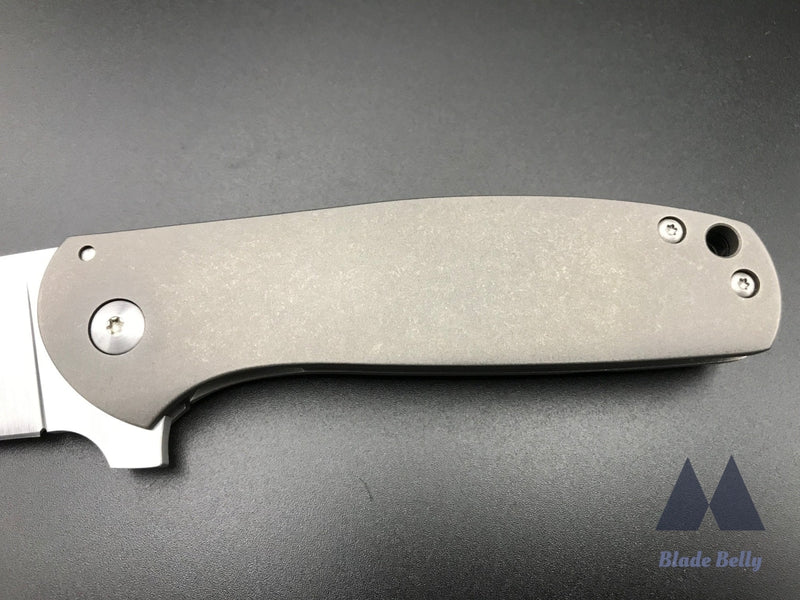 Ray Laconico Jasmine - Hand Rub Flat Grind W/ Stonewashed Handles And Timascus