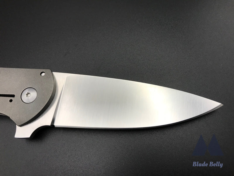 Ray Laconico Jasmine - Hand Rub Flat Grind W/ Stonewashed Handles And Timascus