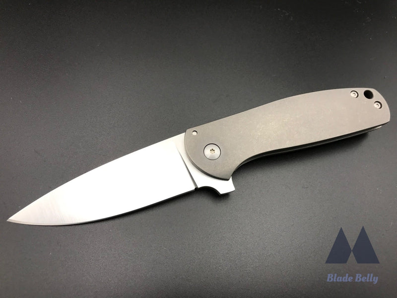 Ray Laconico Jasmine - Hand Rub Flat Grind W/ Stonewashed Handles And Timascus