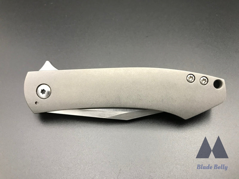 Ray Laconico Minpin- Hand Rub Satin Drop Point And Stonewashed Handles