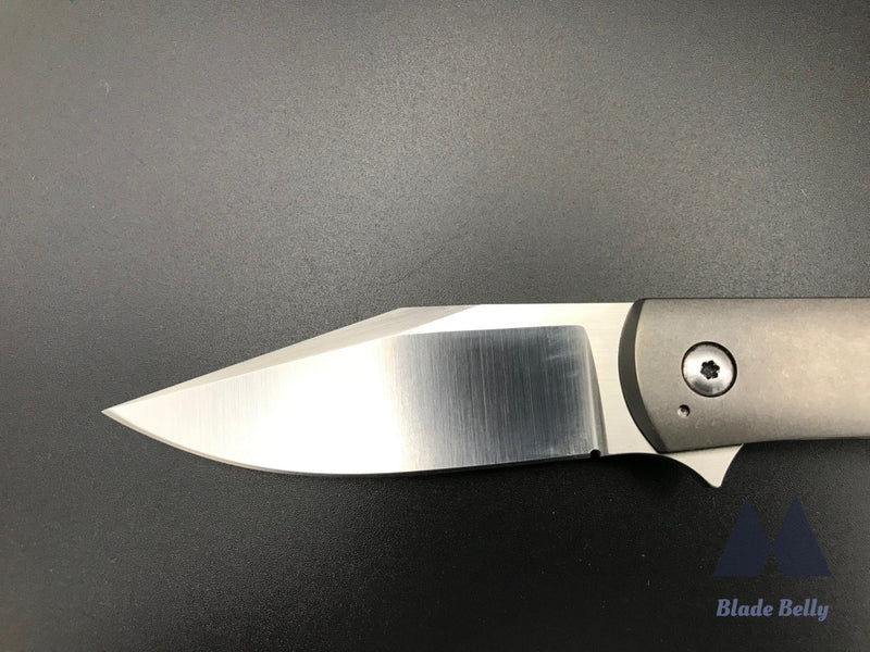 Ray Laconico Minpin- Hand Rub Satin Drop Point And Stonewashed Handles