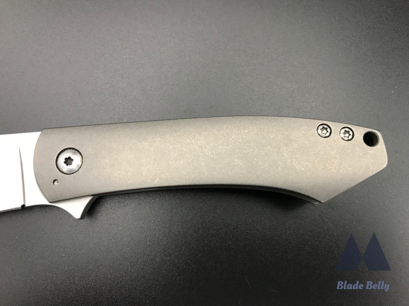 Ray Laconico Minpin- Hand Rub Satin Drop Point And Stonewashed Handles