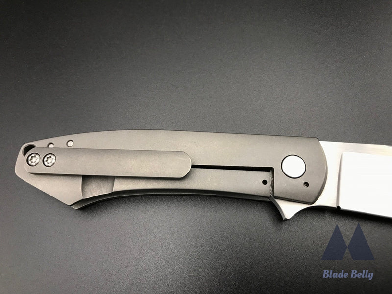 Ray Laconico Minpin- Hand Rub Satin Drop Point And Stonewashed Handles