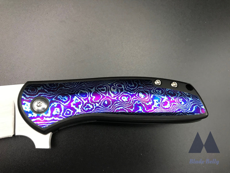 Ray Laconico X Alliance Designs Baby Bear - Hand Rub Satin Blade And Mokuti Inlay