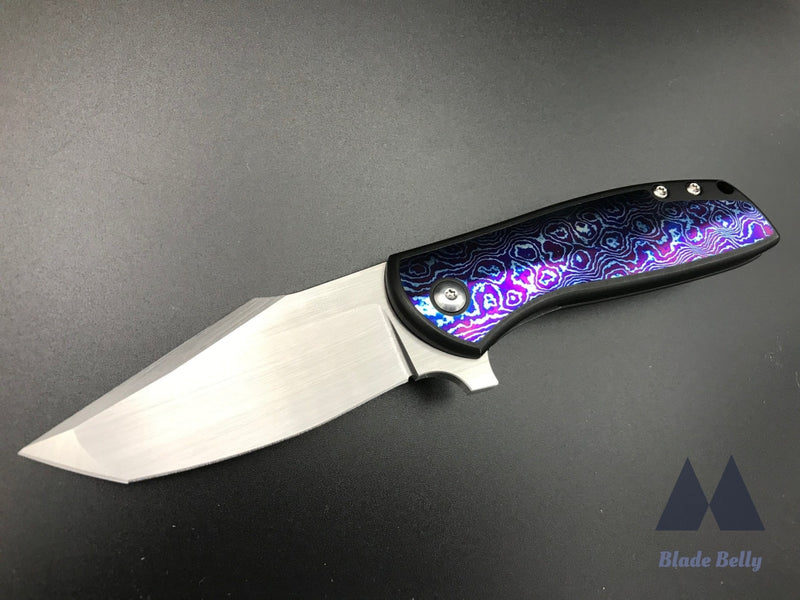 Ray Laconico X Alliance Designs Baby Bear - Hand Rub Satin Blade And Mokuti Inlay