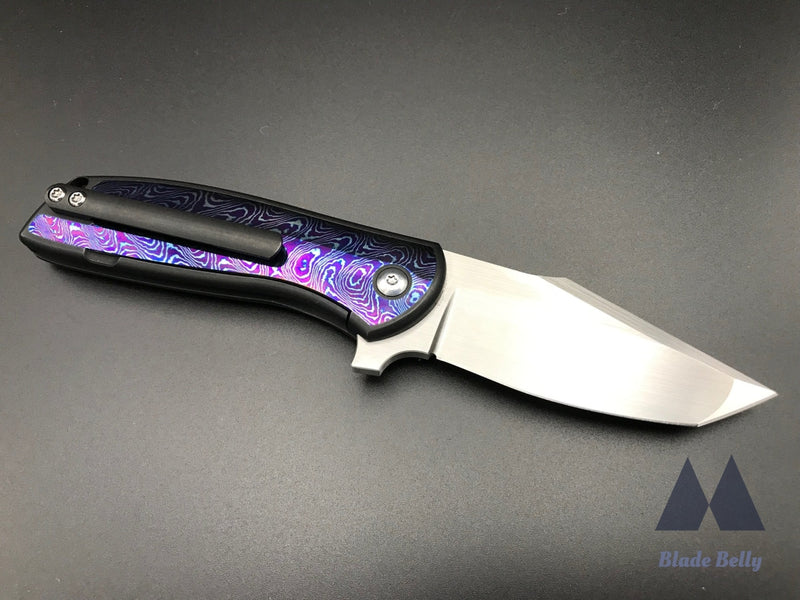 Ray Laconico X Alliance Designs Baby Bear - Hand Rub Satin Blade And Mokuti Inlay