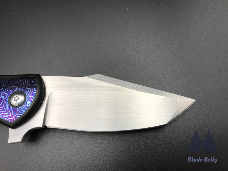 Ray Laconico X Alliance Designs Baby Bear - Hand Rub Satin Blade And Mokuti Inlay