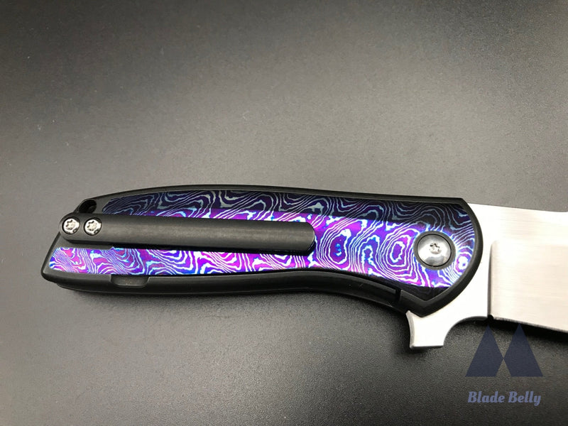 Ray Laconico X Alliance Designs Baby Bear - Hand Rub Satin Blade And Mokuti Inlay