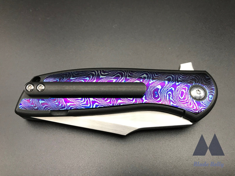 Ray Laconico X Alliance Designs Baby Bear - Hand Rub Satin Blade And Mokuti Inlay