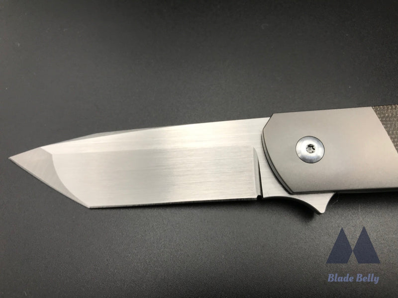 Ray Laconico X Alliance Designs Eze - Hand Rub Satin Blade And Micarta Scales