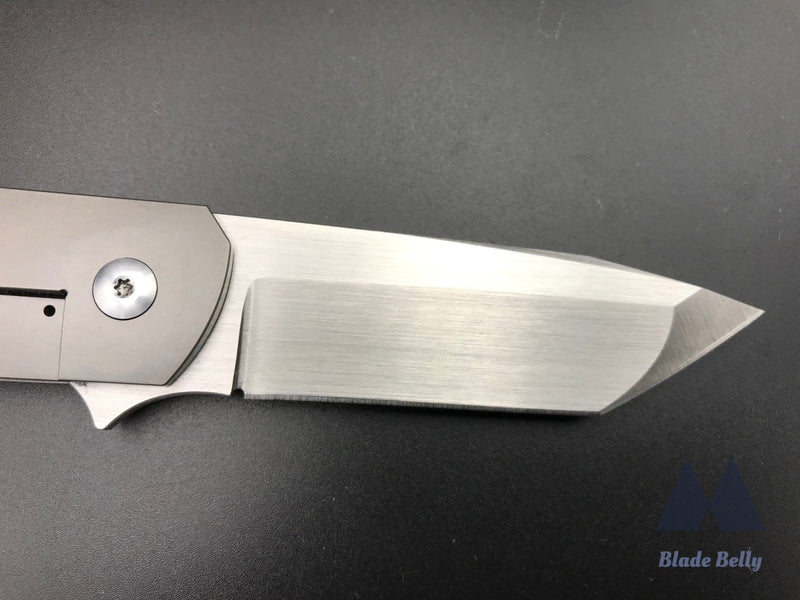 Ray Laconico X Alliance Designs Eze - Hand Rub Satin Blade And Micarta Scales