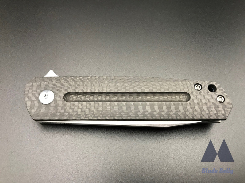 Ray Laconico X Alliance Designs Eze - Hand Rubbed Satin Blade And Carbon Fiber W/ Mokuti