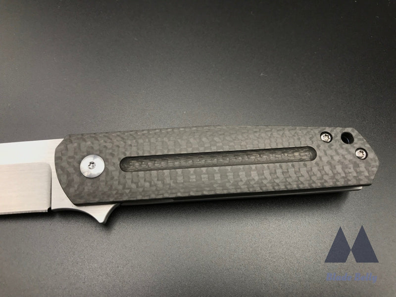 Ray Laconico X Alliance Designs Eze - Hand Rubbed Satin Blade And Carbon Fiber W/ Mokuti