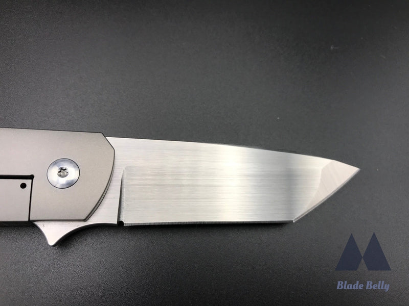 Ray Laconico X Alliance Designs Eze - Hand Rubbed Satin Blade And Carbon Fiber W/ Mokuti