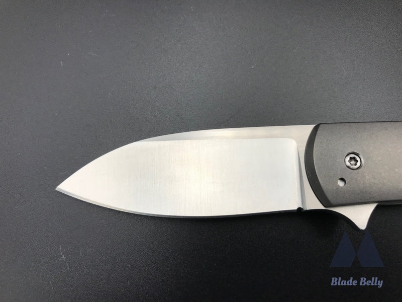 Ray Laconico Yorkie - Hand Rub Satin Spear Point Stonewashed Handles And Timascus Clip