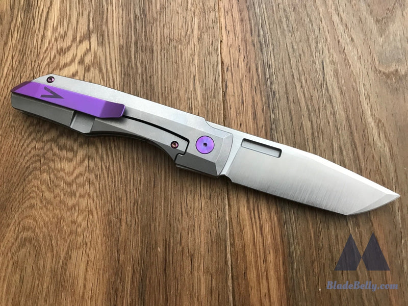 Vero Engineering Impulse - M390 Purple Hardware Raw Finish