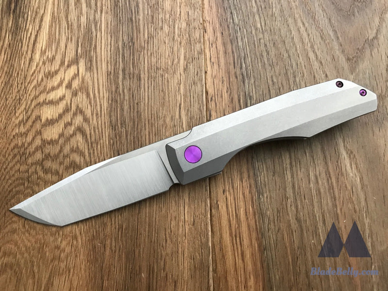 Vero Engineering Impulse - M390 Purple Hardware Raw Finish